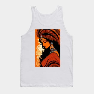 Classic Indian woman Tank Top